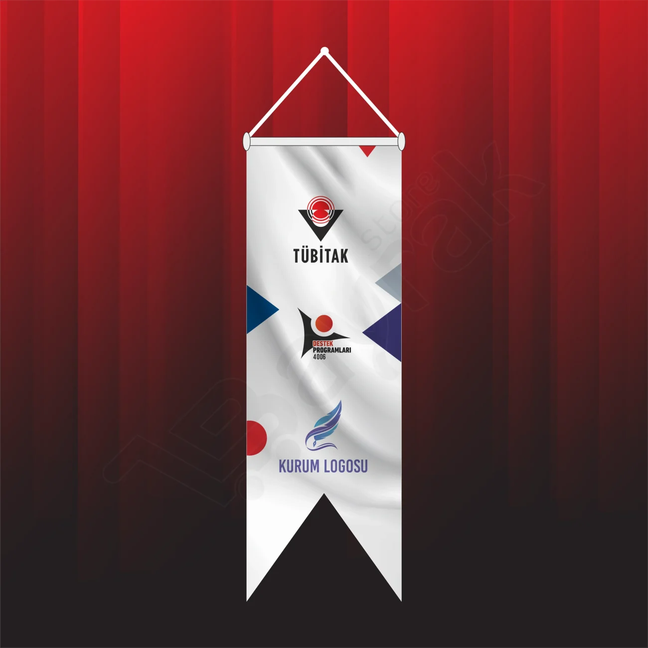 tubitak 4006 kirlangic bayrak satin al 1 bayrağı